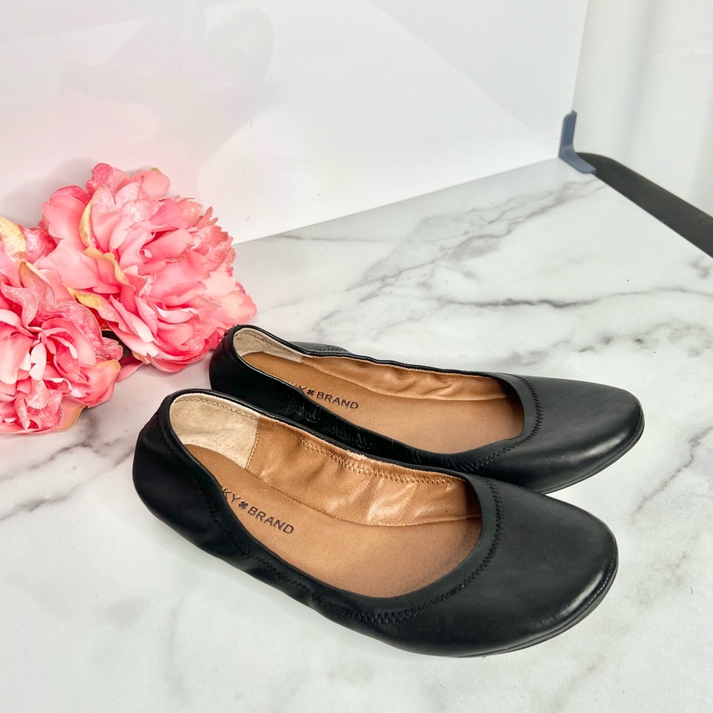❗️NWOT❗️LUCKY BRAND EMMIE BALLET FLATS-Classic Everyday Comfort - Picture 10 of 10